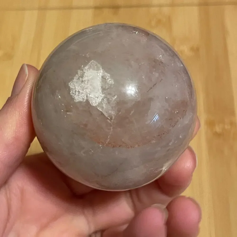 Fire Quartz Sphere #2
